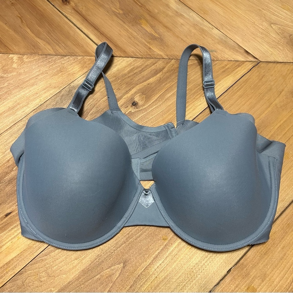 Olga Steel Blue Underwire Bra